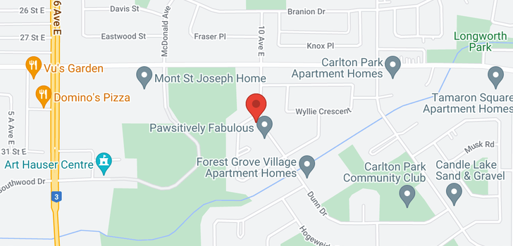 map of 921 Sanderson CRES